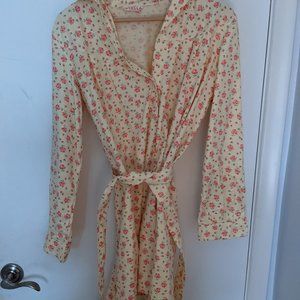 Vintage French style floral mini dress